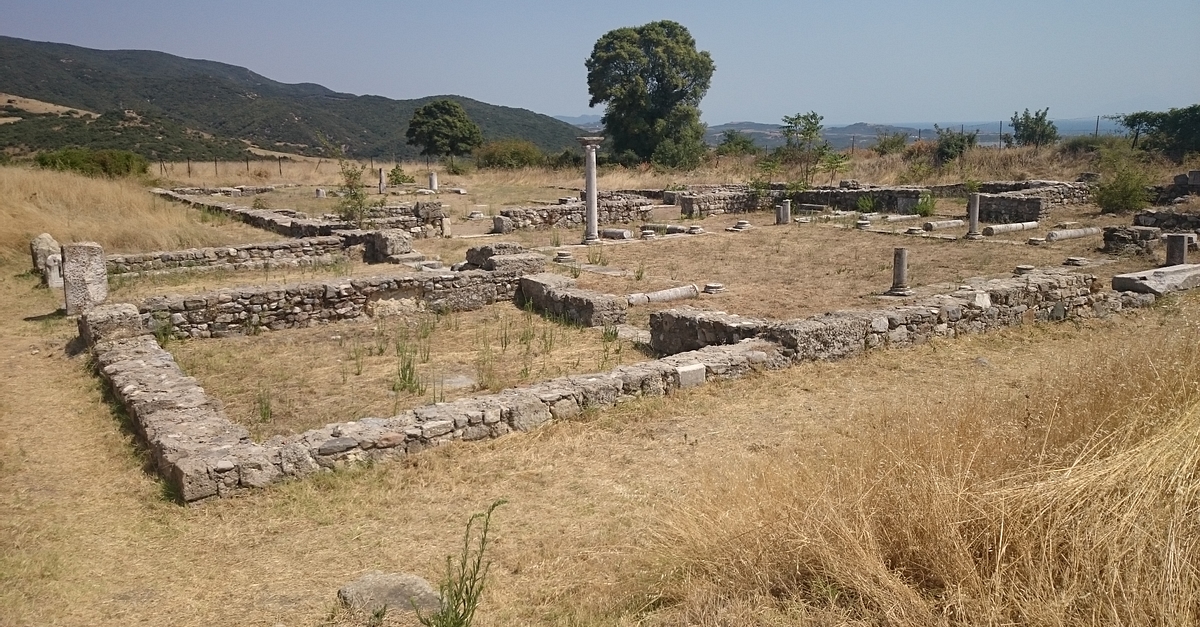 Remains Of Amphipolis Illustration World History Encyclopedia