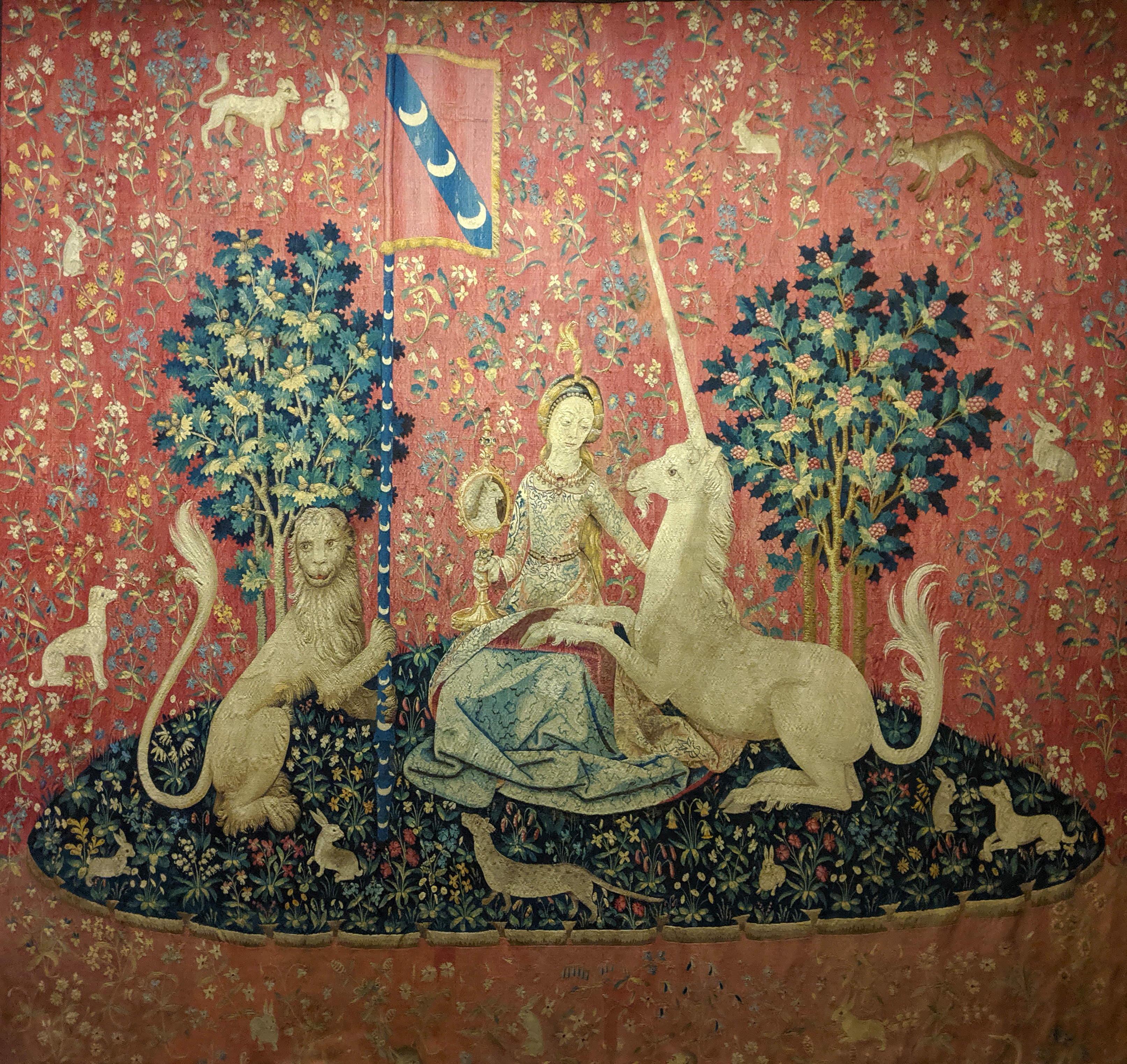 The Lady and the Unicorn Sight Illustration World History