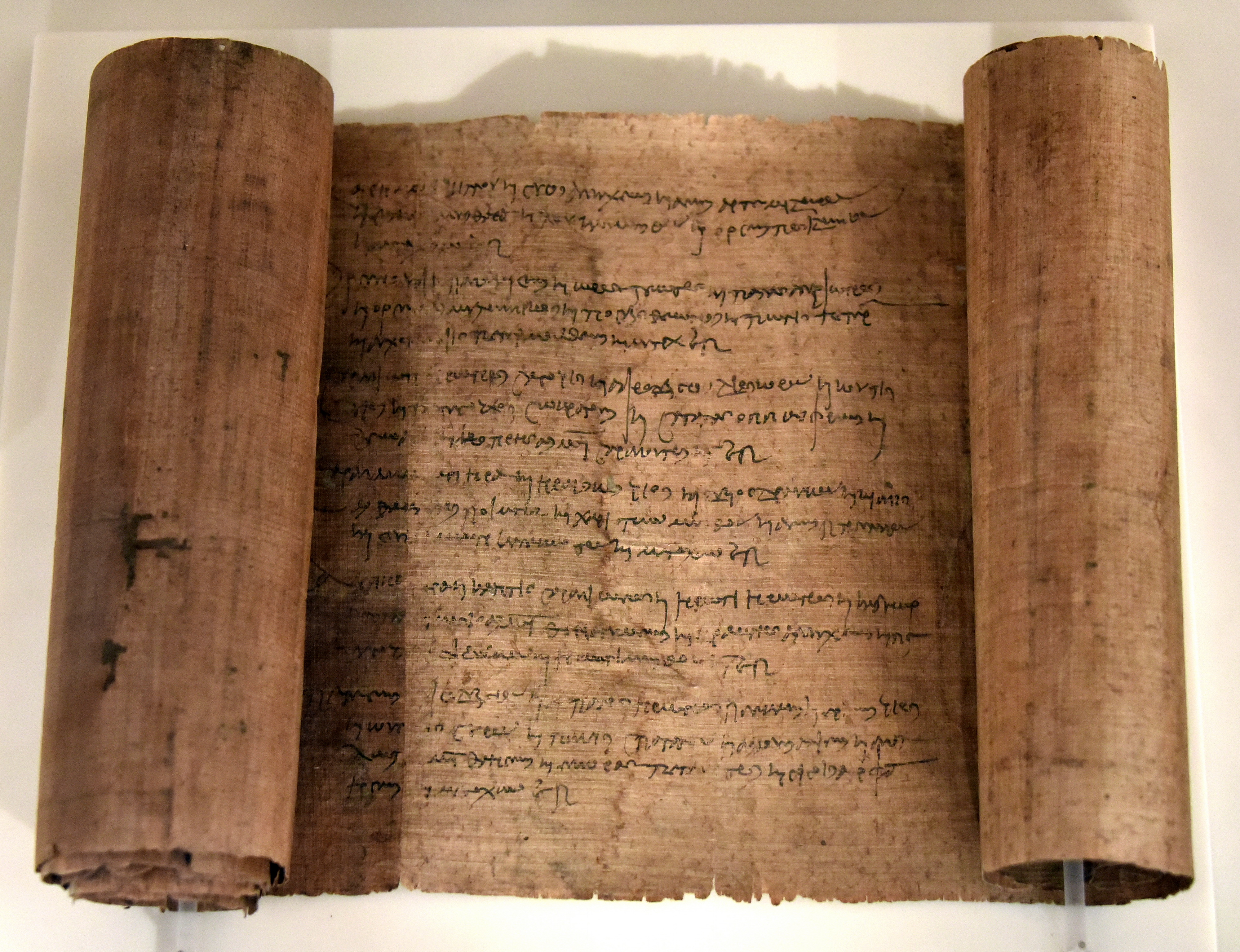 egyptian papyrus scroll