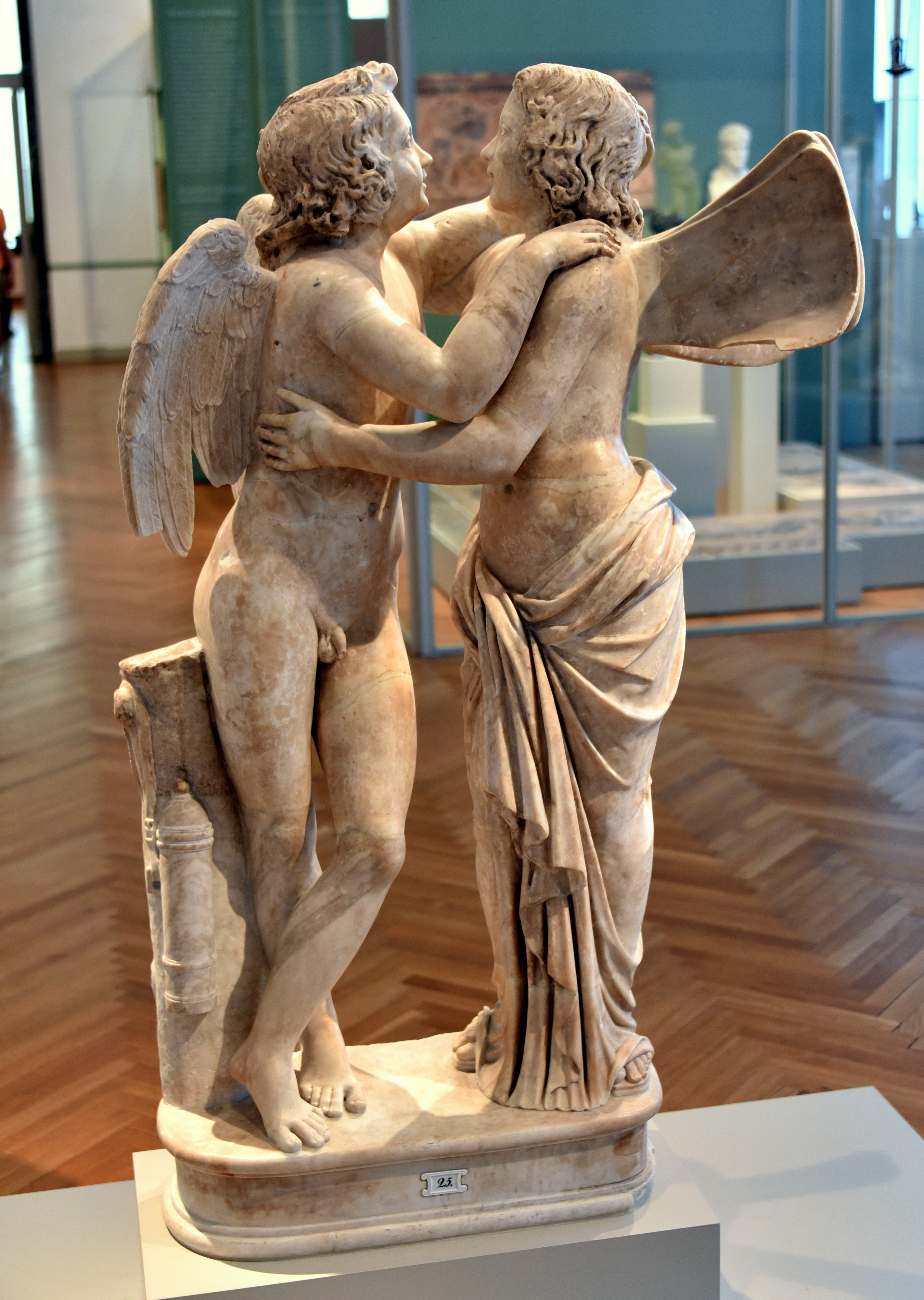 Statue Of Amor Psyche Illustration World History Encyclopedia