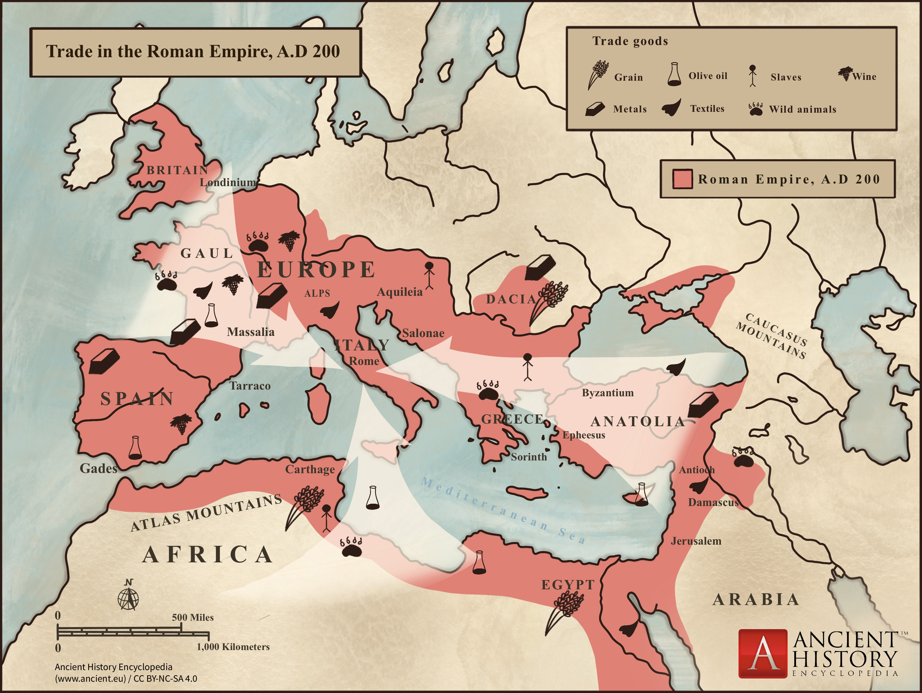 Roman Empire Timeline Map   Download