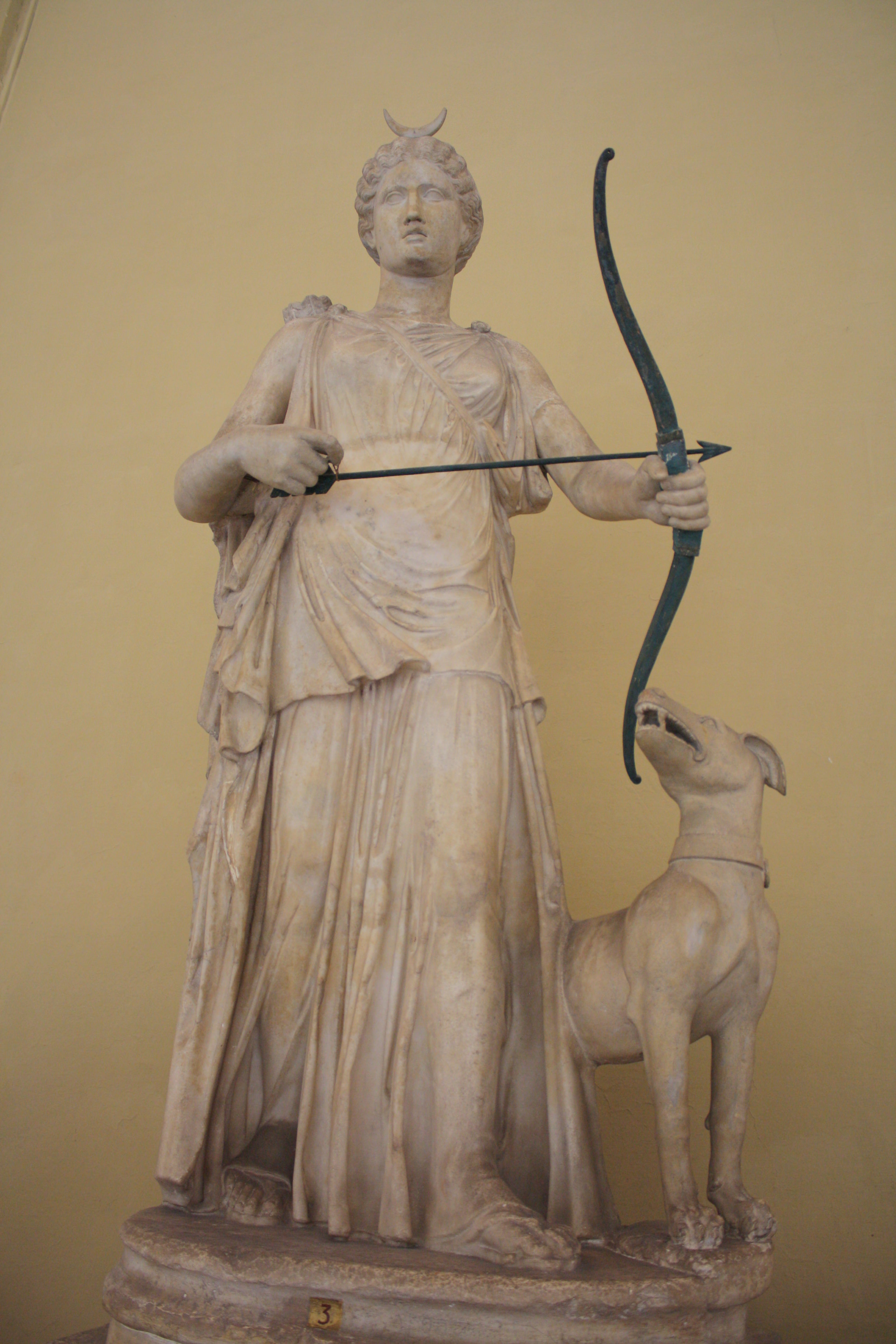 artemis and apollo statue