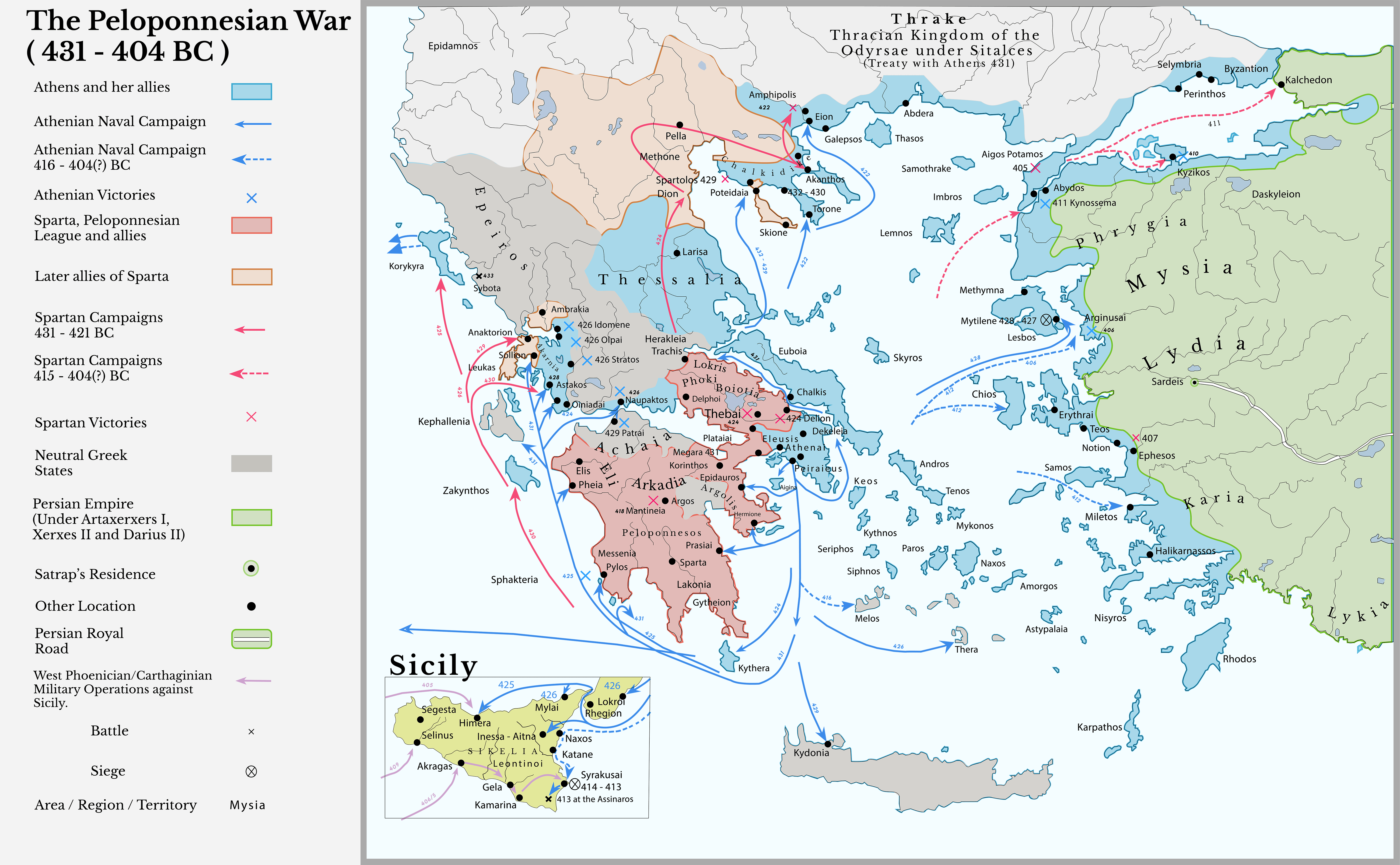 greek city states map