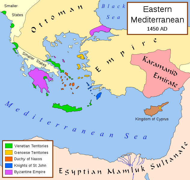 map of eastern mediterranean countries