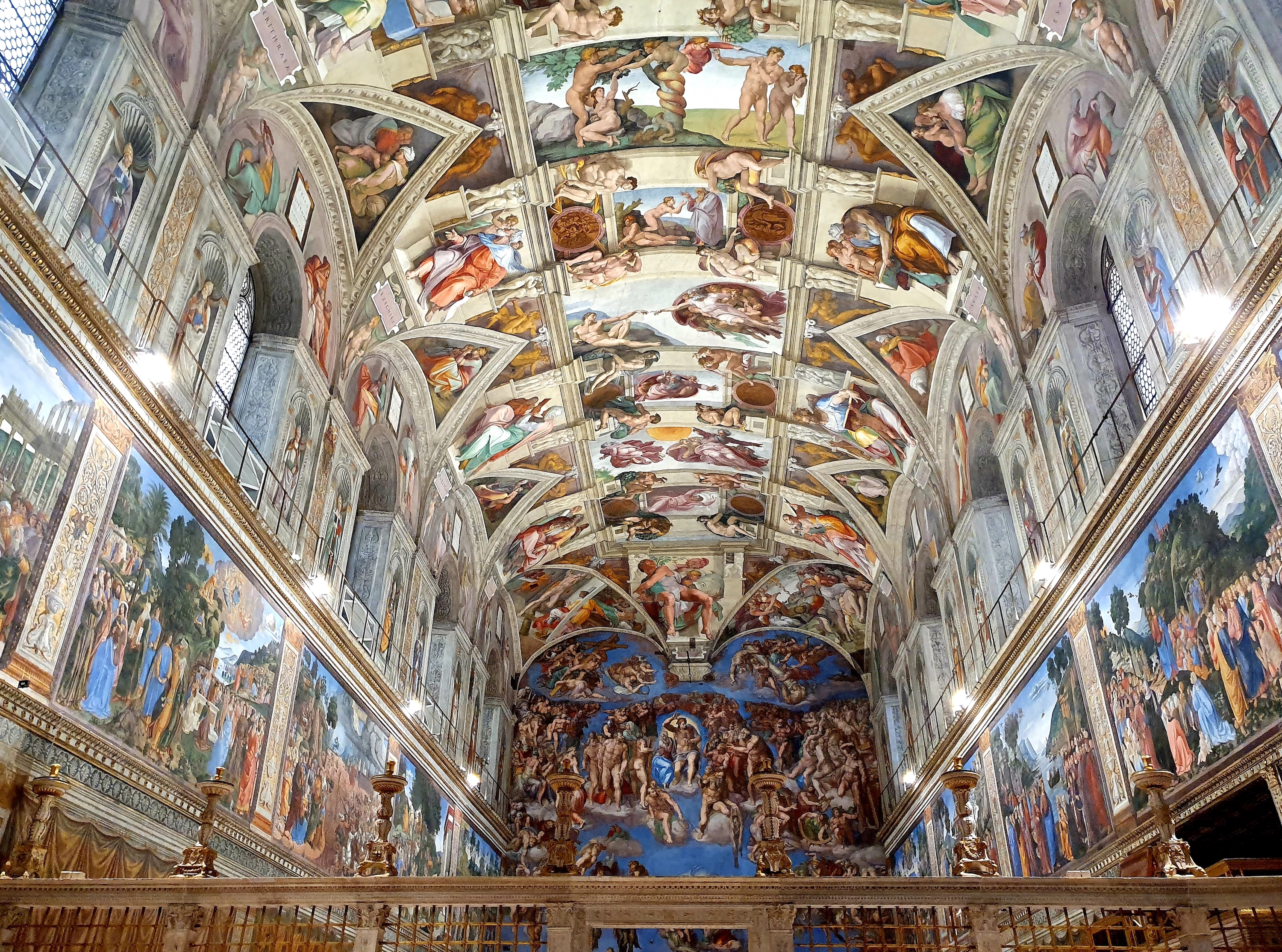 the sistine chapel ceiling