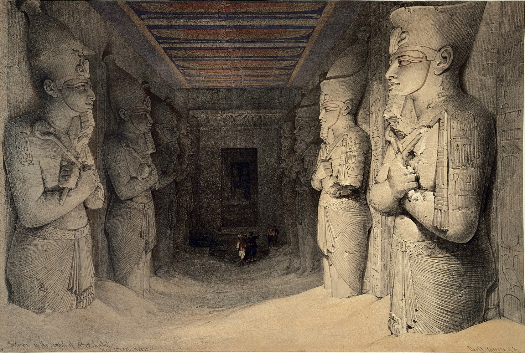 ancient egyptian temples inside