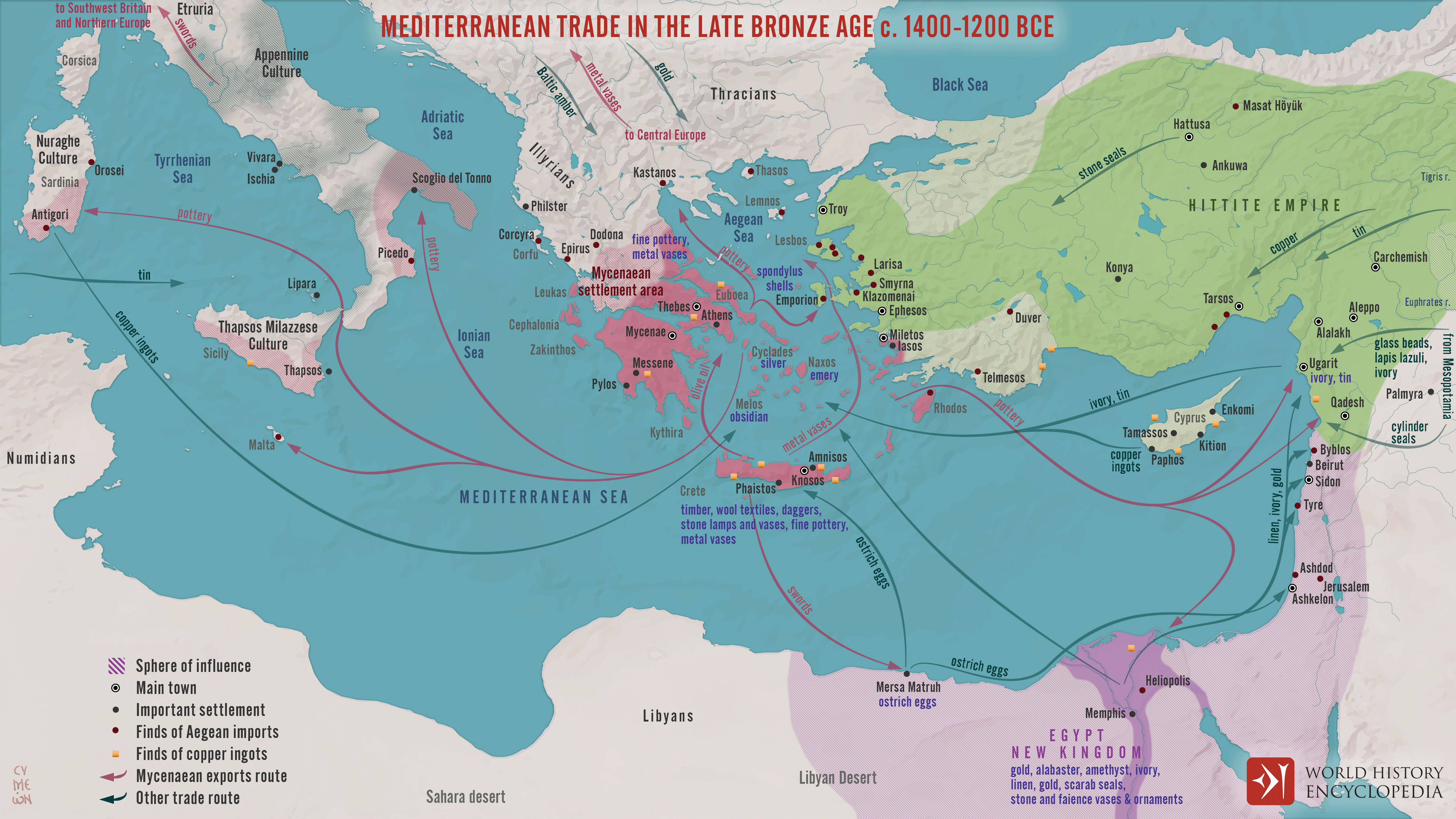 Map of the Mediterranean Sea. Source: Authors.