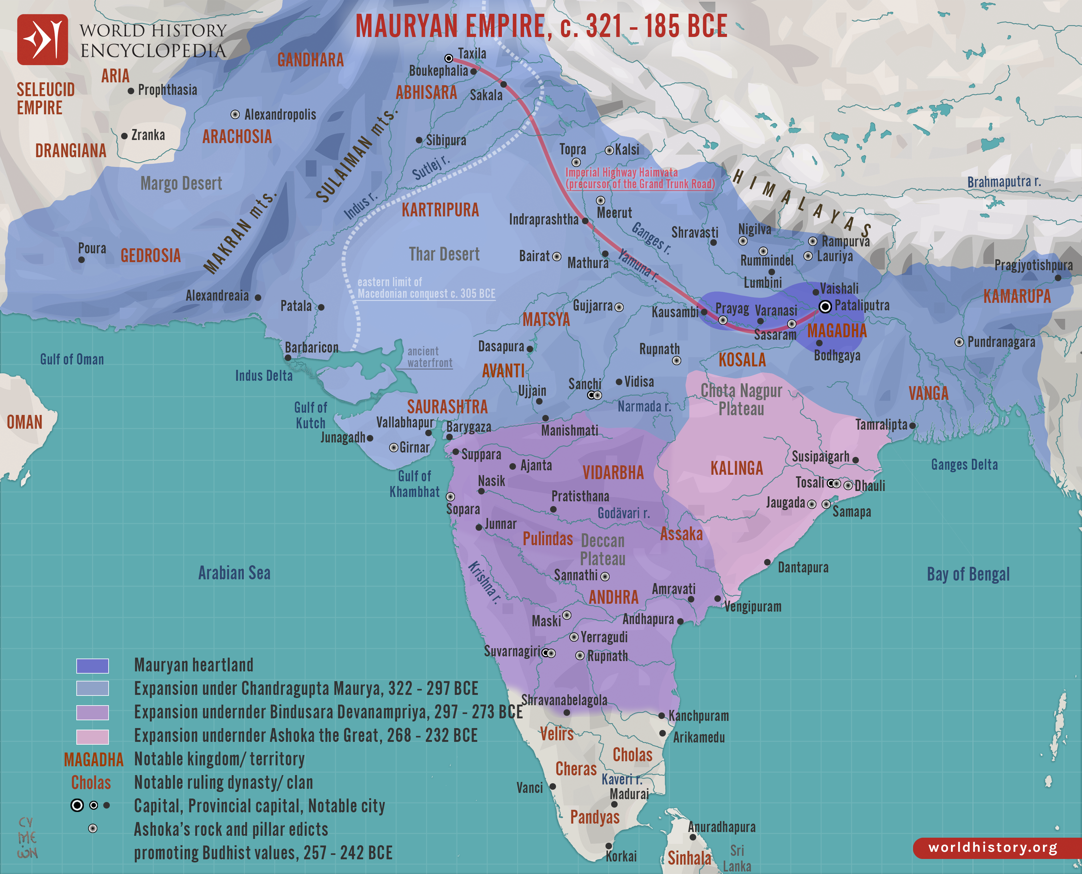 mauryan imperio chandragupta