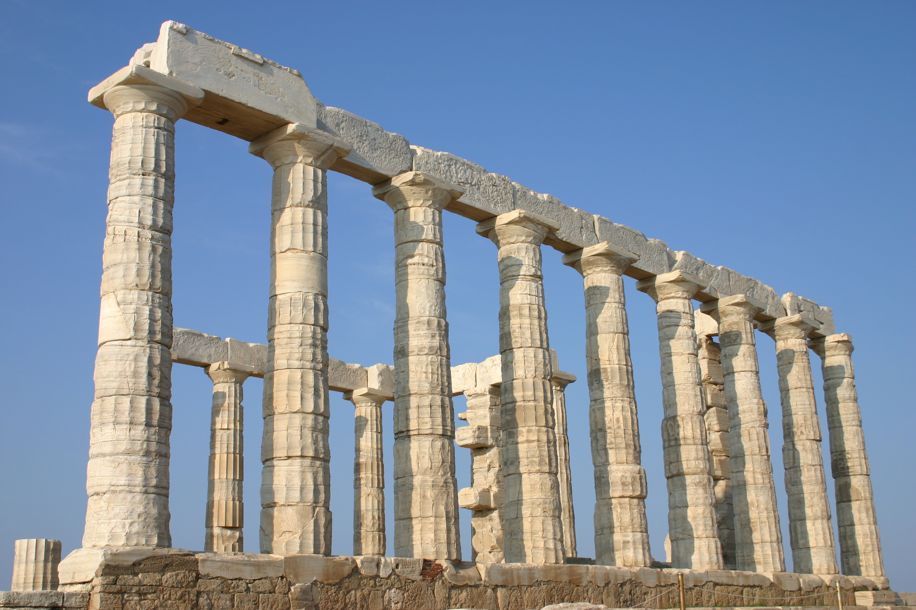 ancient greece temple of poseidon