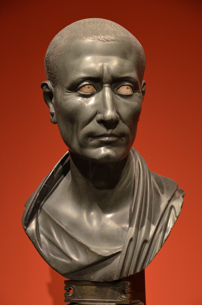 julius caesar bust