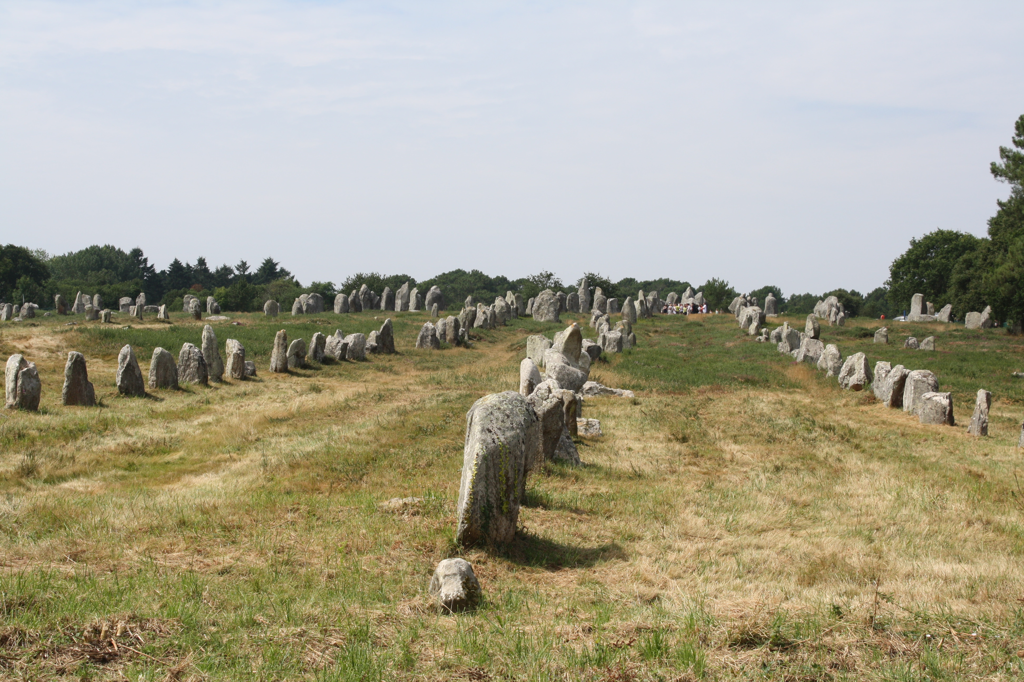 Granite Menhirs, Carnac (Illustration) - World History Encyclopedia