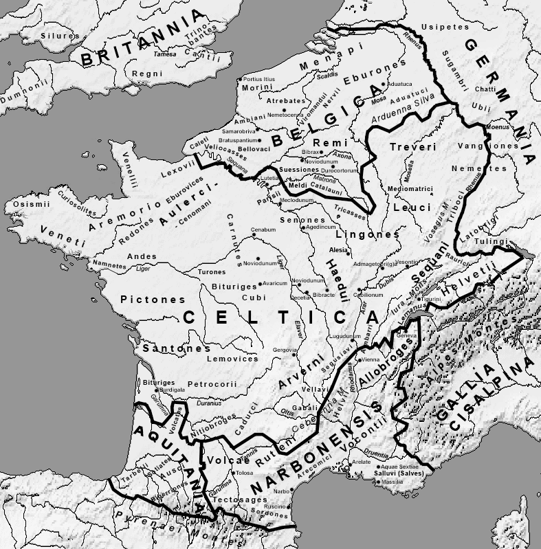 Gaul Map