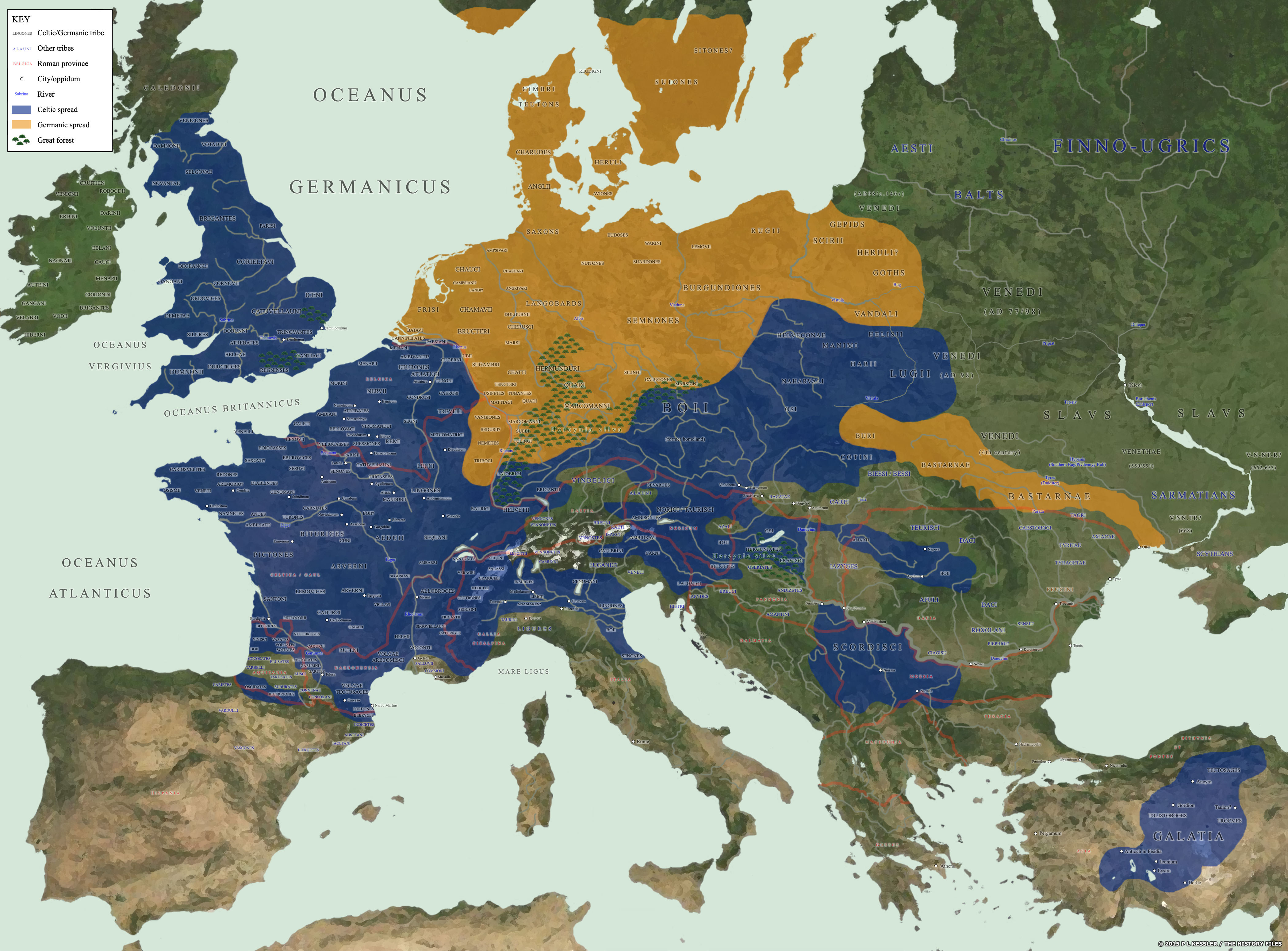 The Celtic Tribes Ethnicity in Jord