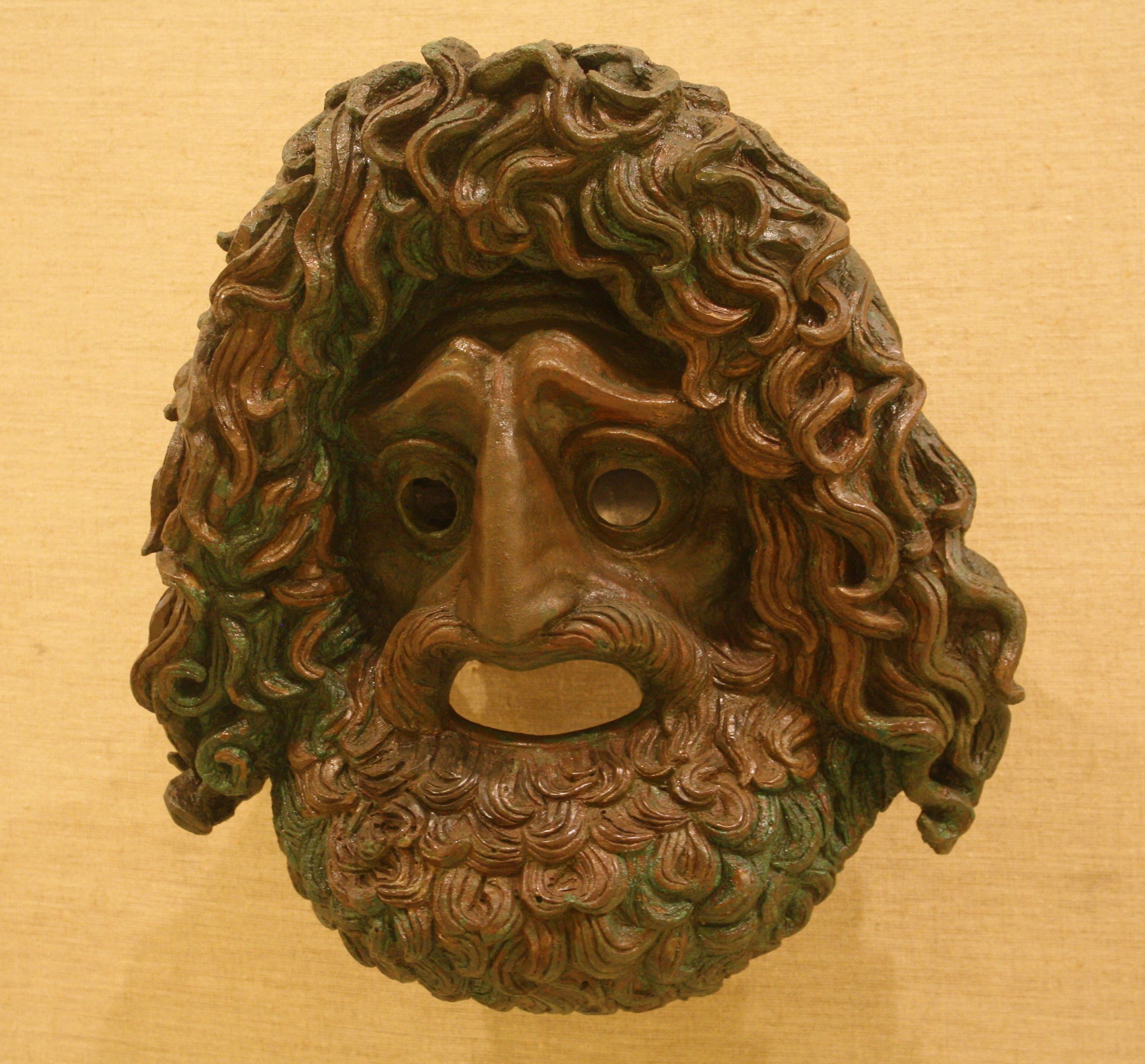 Polydorus Mask Created for Greek Theater by