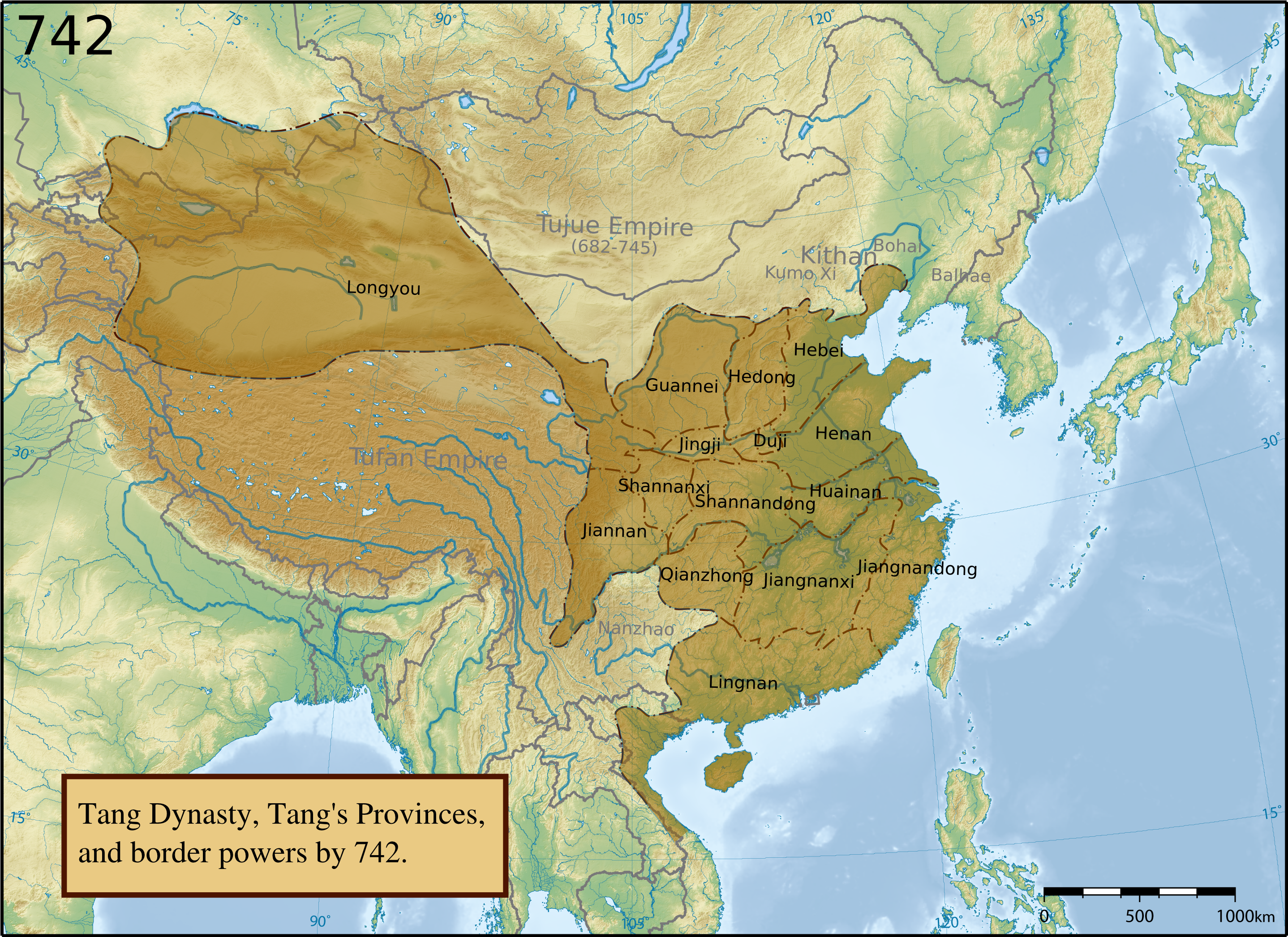 chin dynasty map