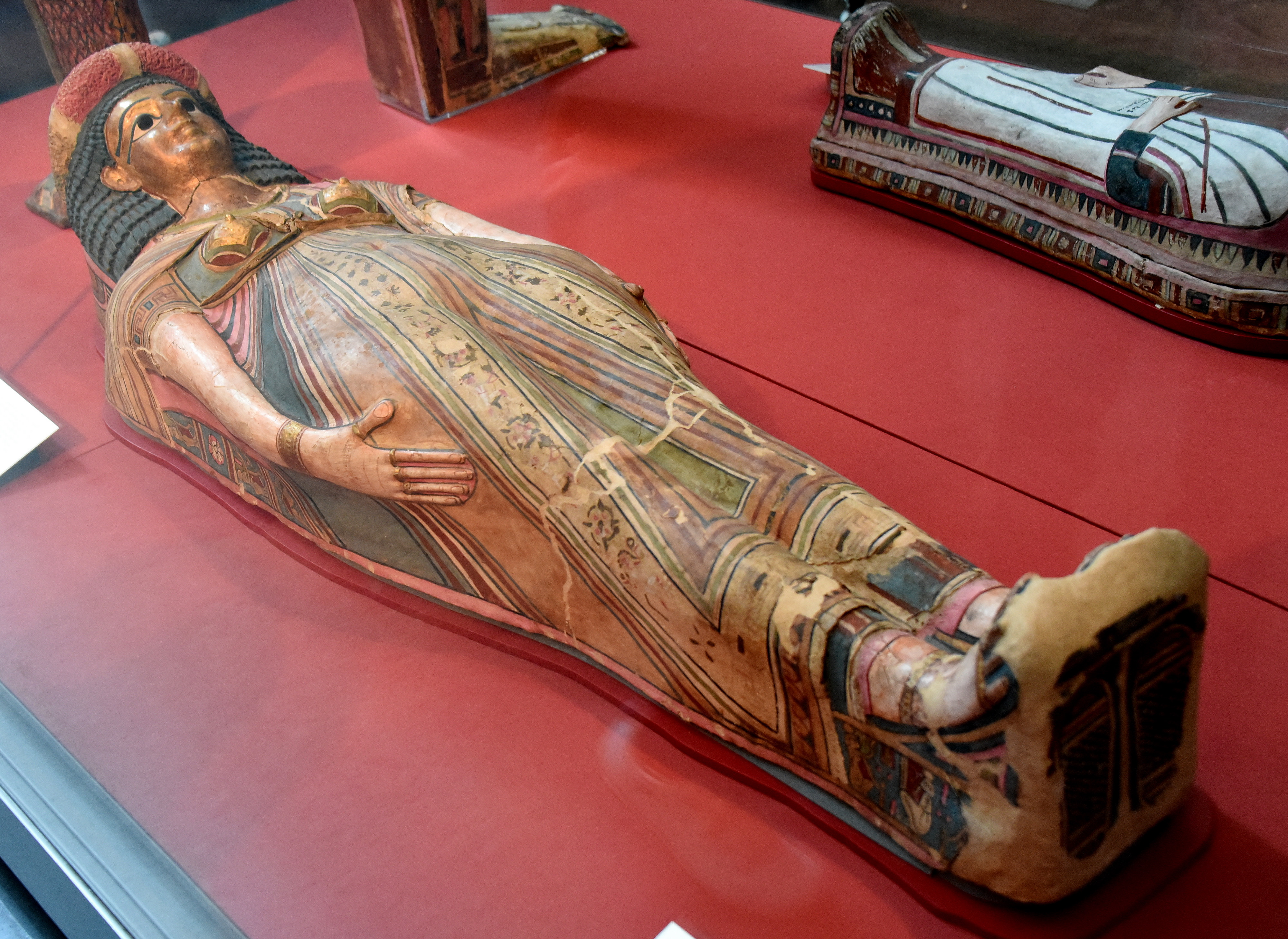 egyptian mummy case