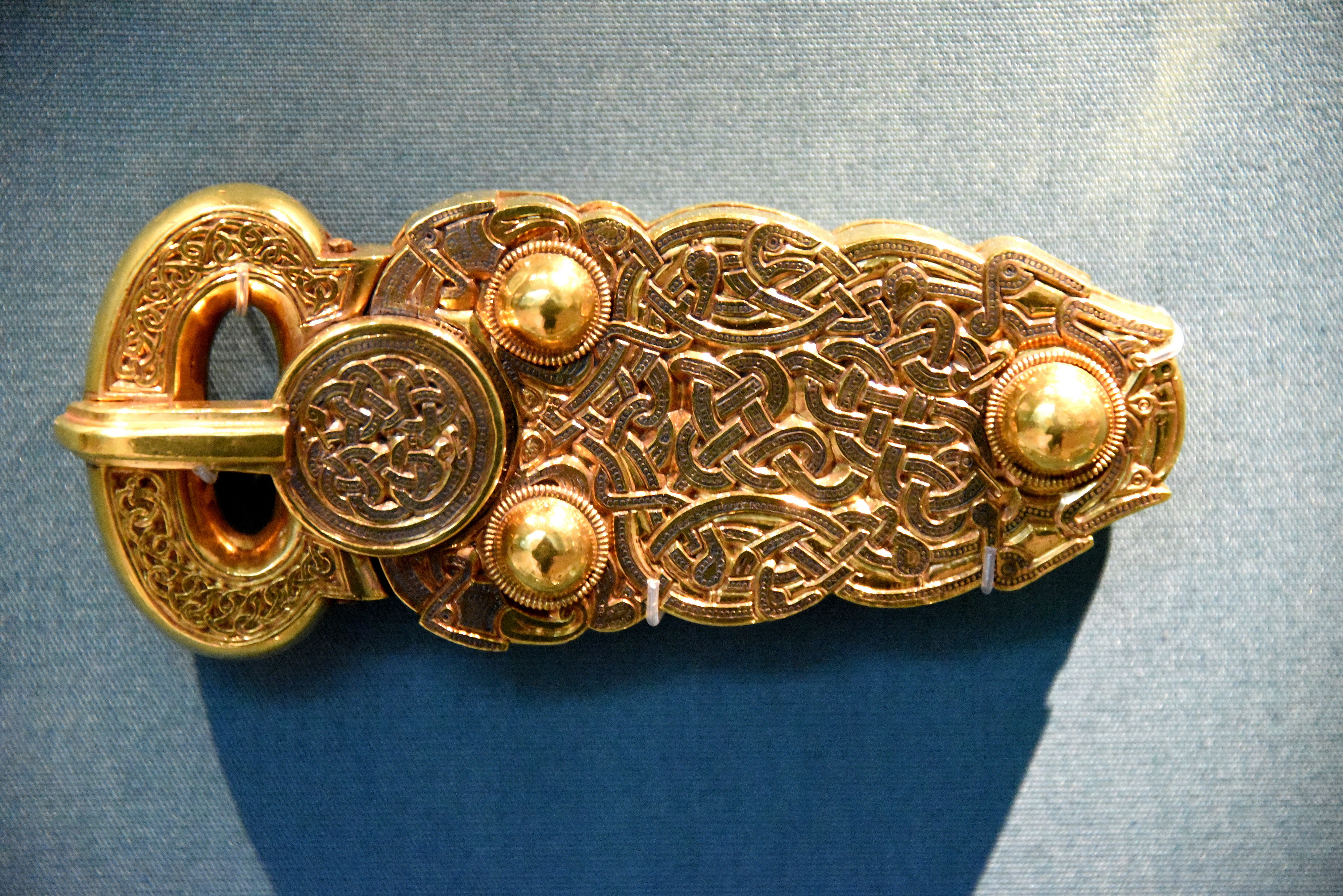 and gold buckle