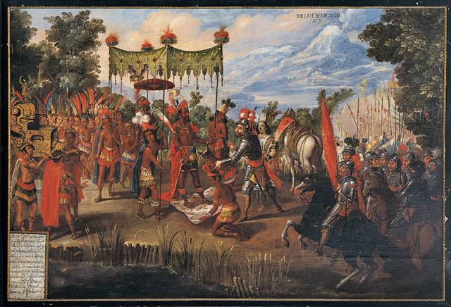 spanish conquistadors painting