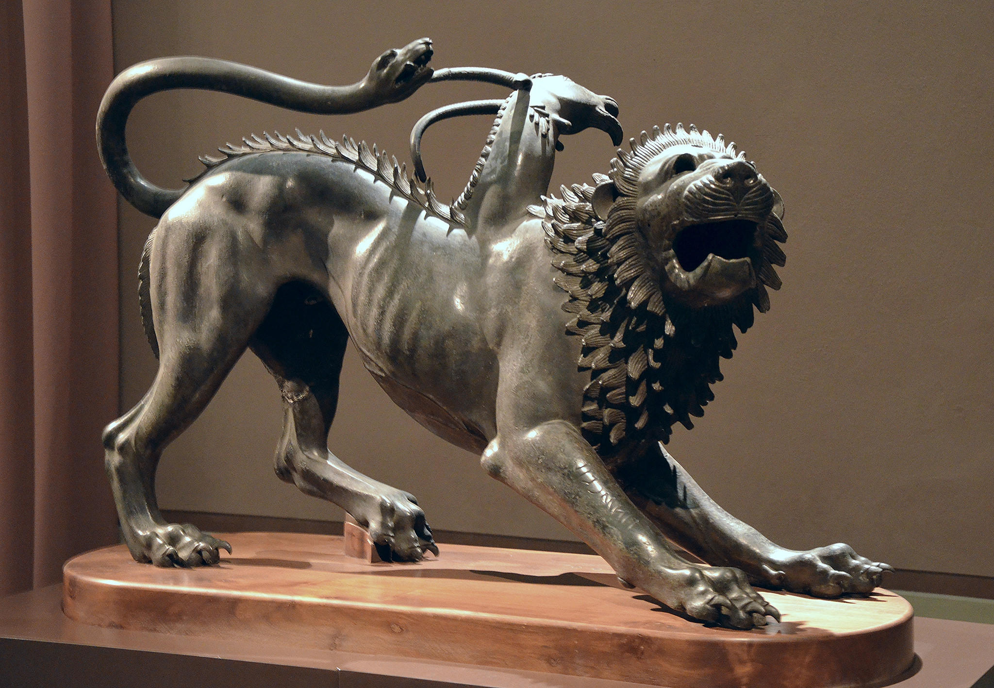 Chimera of Arezzo Florence Illustration World History