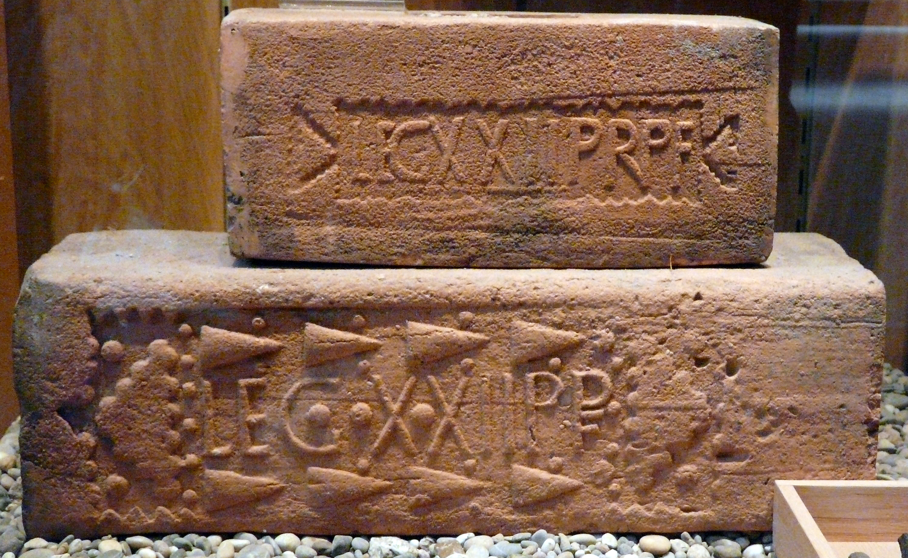 Roman Stamped Bricks Illustration World History Encyclopedia