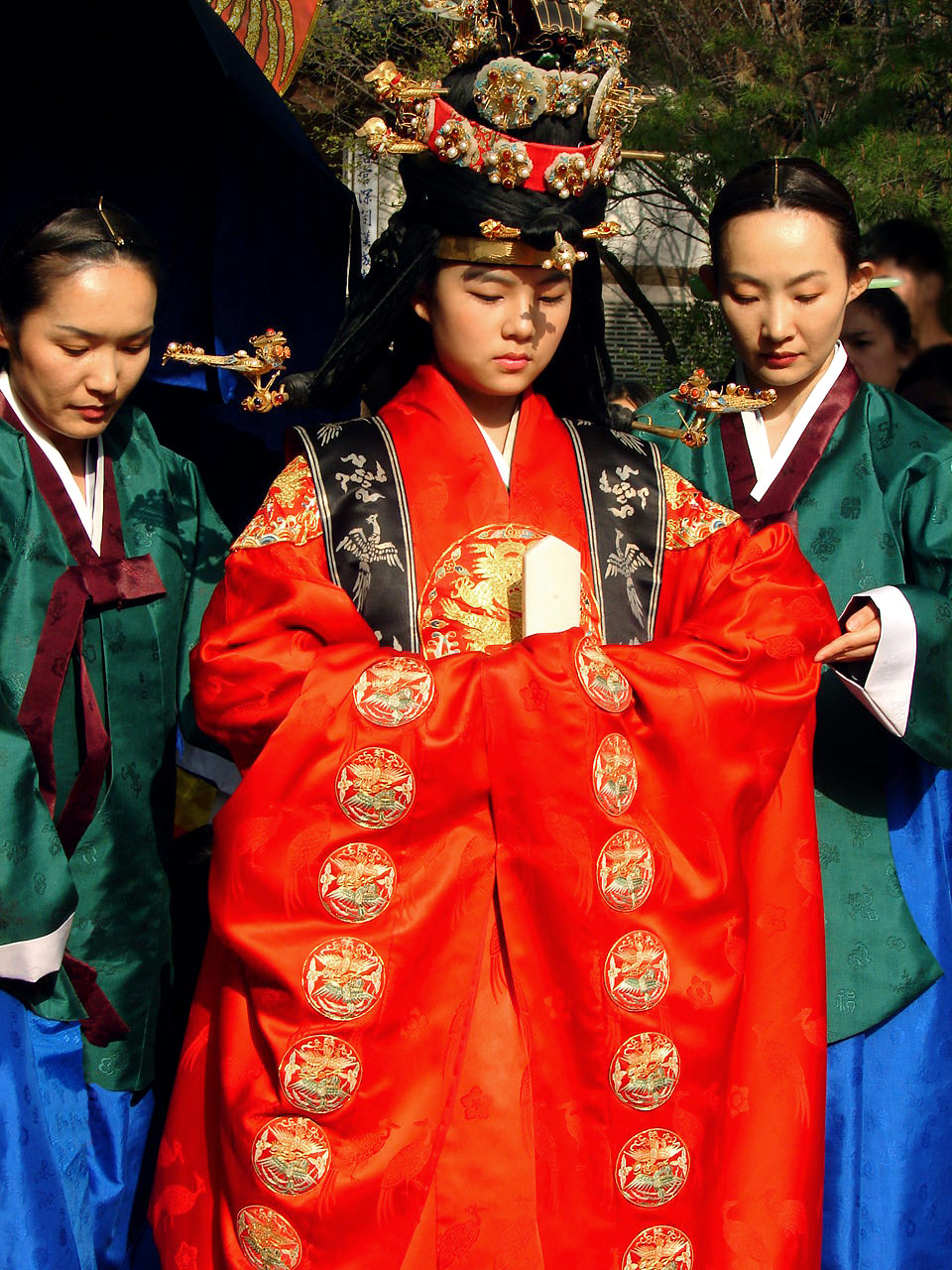 Traditional korean wedding clearance clothes