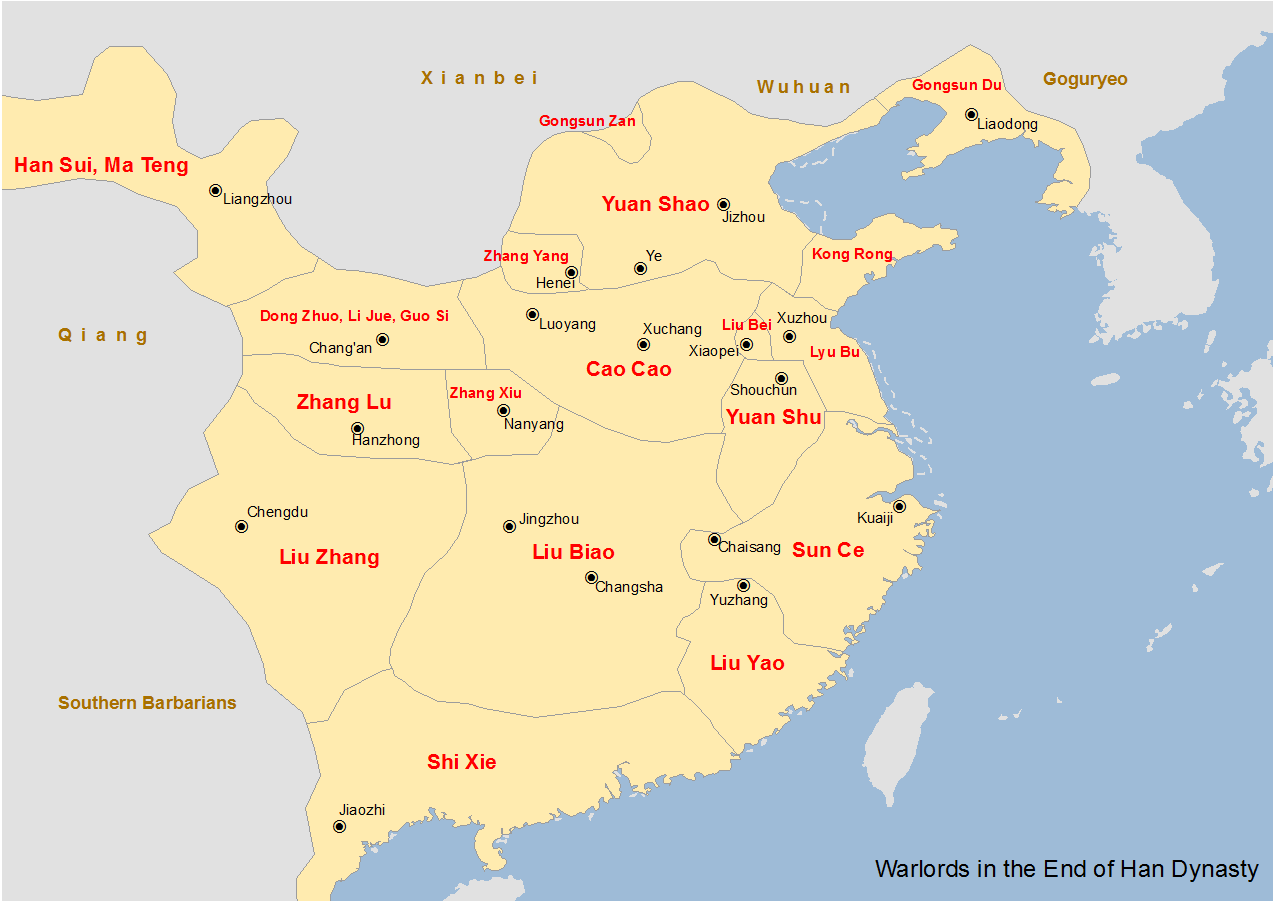 ancient chinese warlords