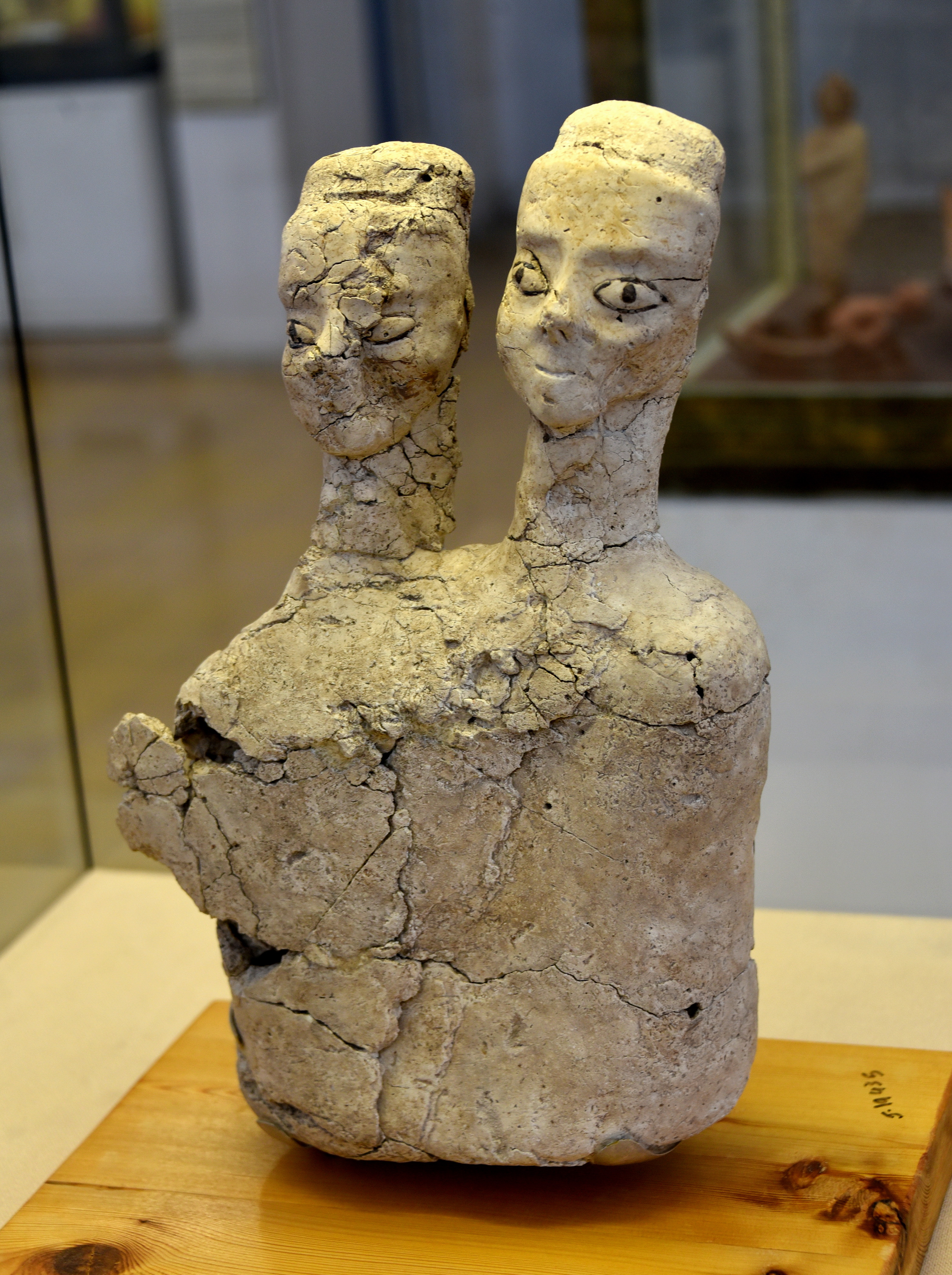 Double-Headed Statue from Ain Ghazal (Illustration) - World 