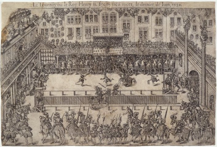 King Henry II Of France And His Gruesome Death By Jousting