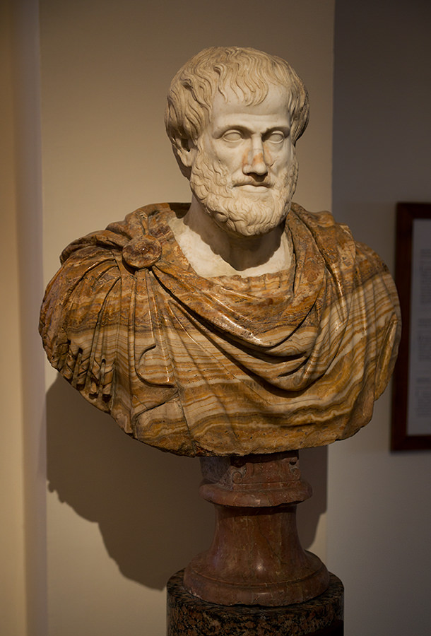 aristotle statue