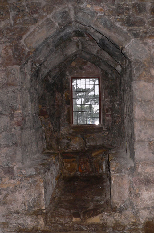 castle tower window