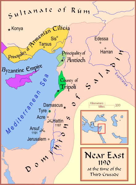 map of middle east in bible times