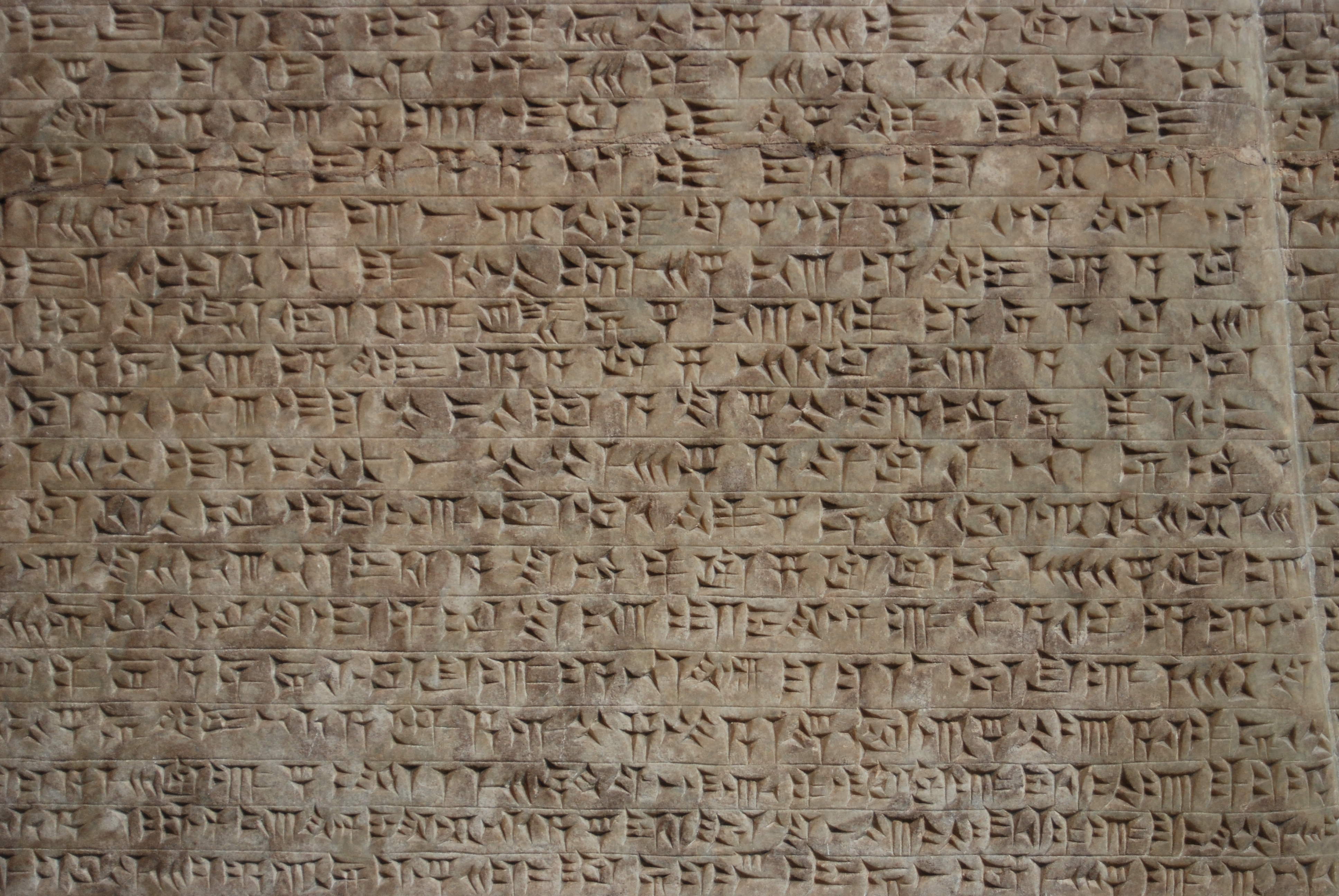 cuneiform writing