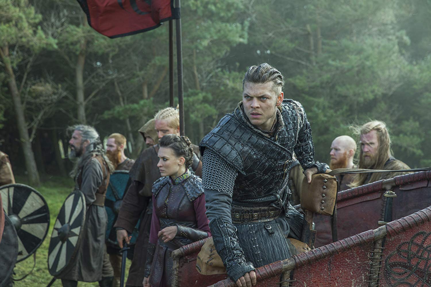 Alex Høgh Andersen — Alex Høgh Andersen as Ivar the Boneless in