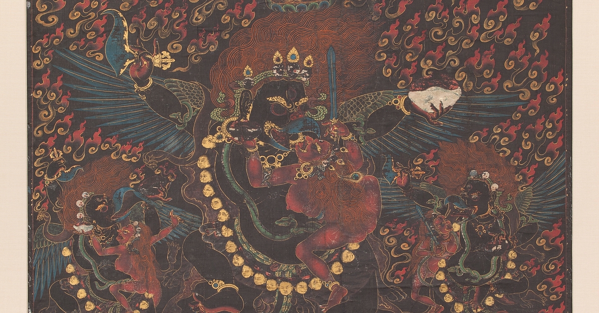 Raven-Headed Mahakala (Illustration) - World History Encyclopedia