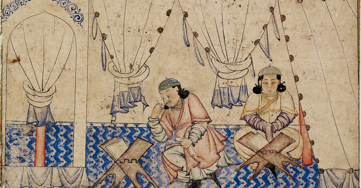 Ilkhan Ghazan Studying The Koran (Illustration) - World History ...