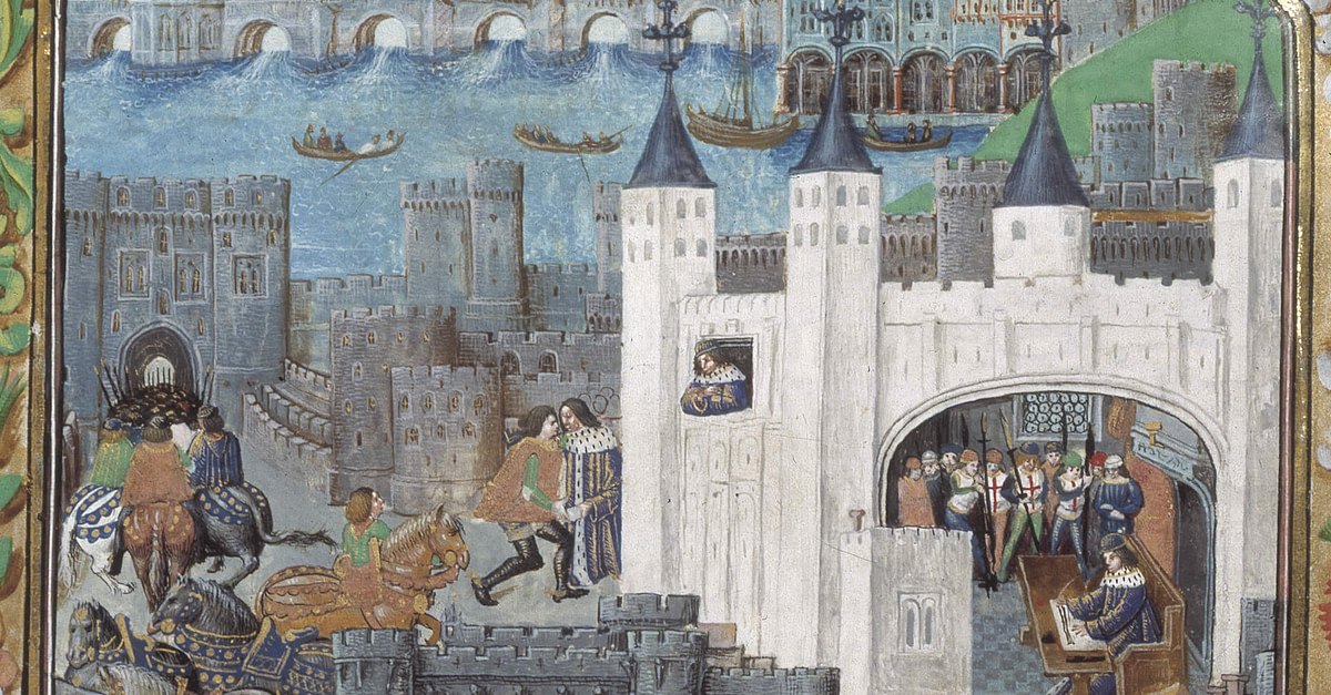 Tower of London Medieval Illustration (Illustration) - World History ...