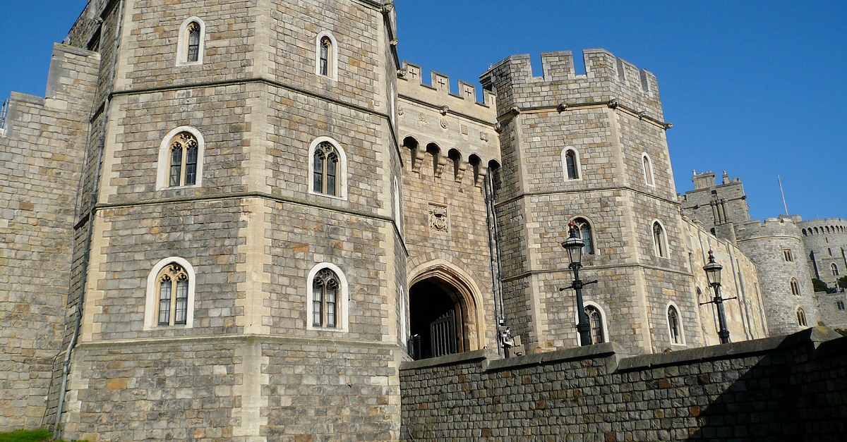 Henry VIII Gate Windsor Castle Illustration World History