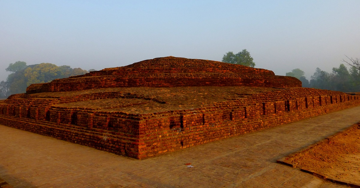 Stupa at Piprahwa (Illustration) - World History Encyclopedia