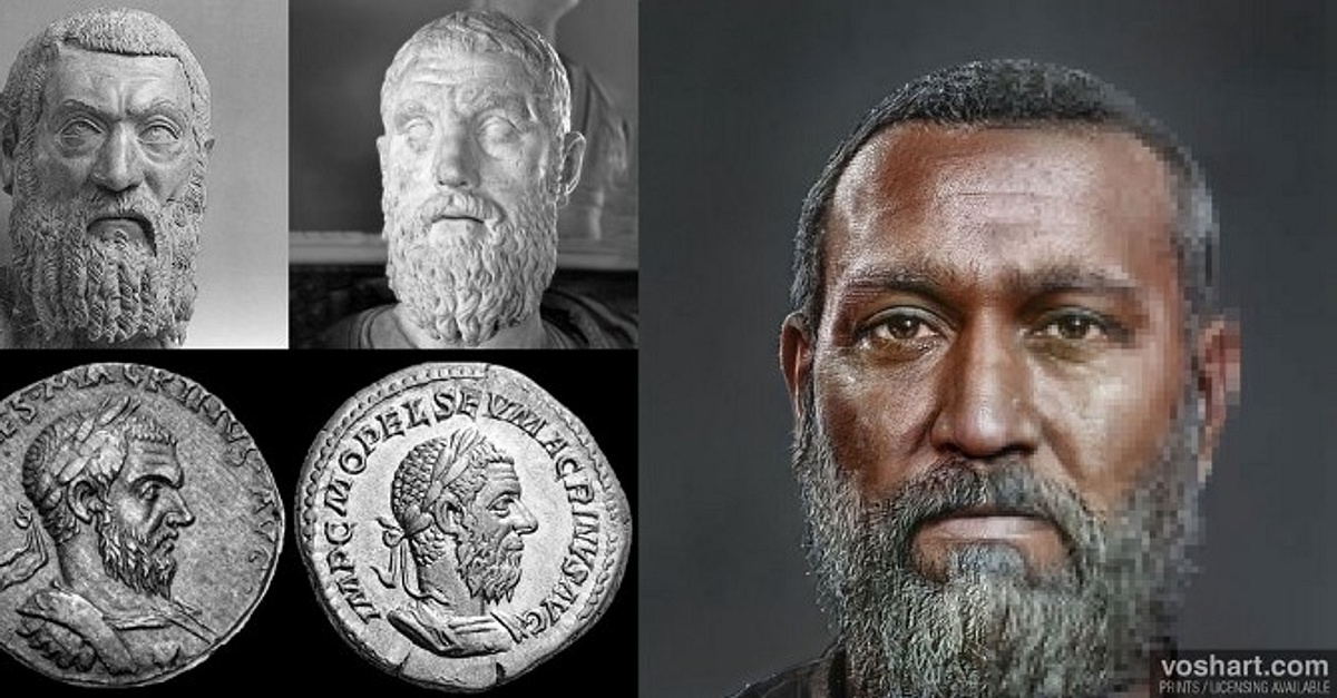 Macrinus (Facial Reconstruction) (Illustration) - World History ...