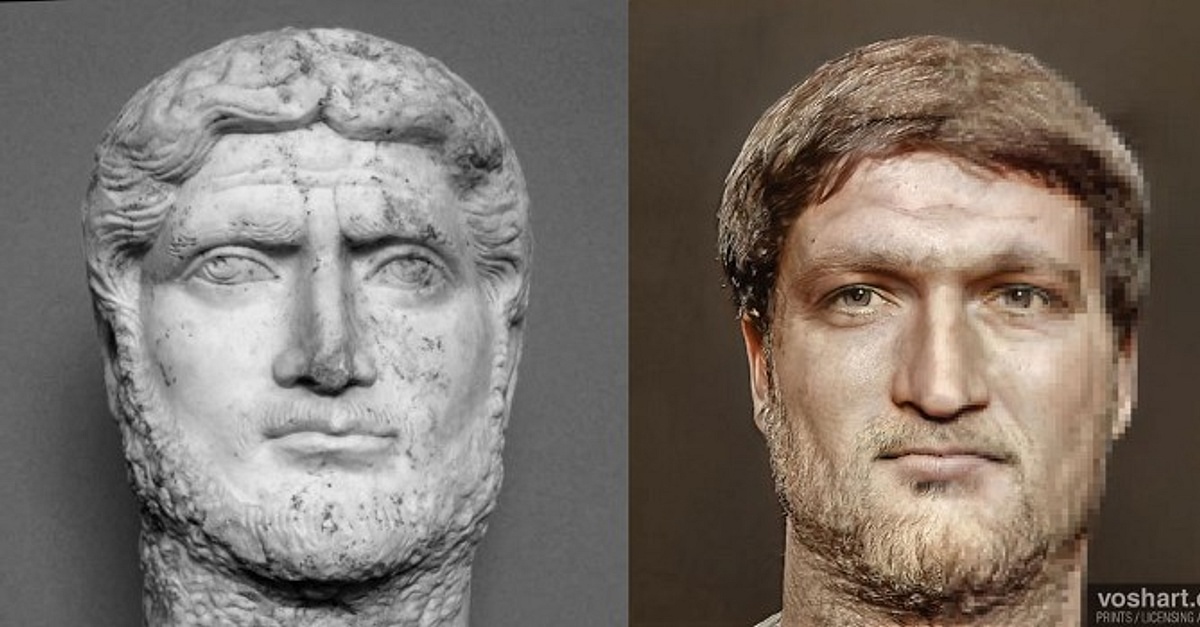 Gallienus (Facial Reconstruction) (Illustration) - World History ...