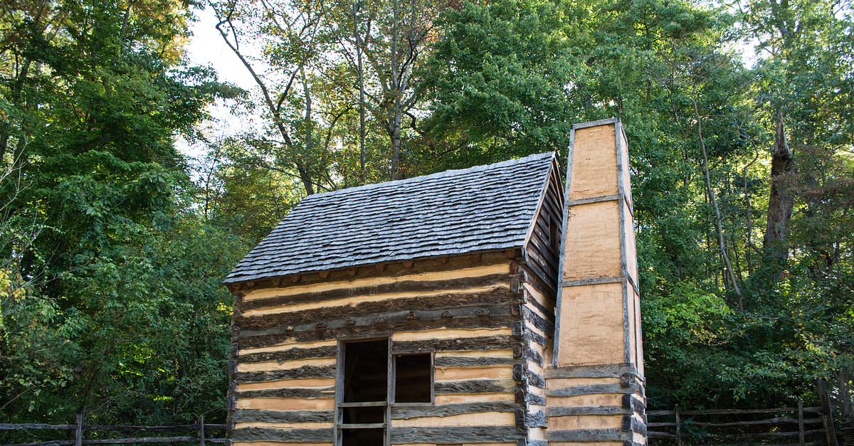 Slave Cabin, Mount Vernon (Illustration) - World History Encyclopedia