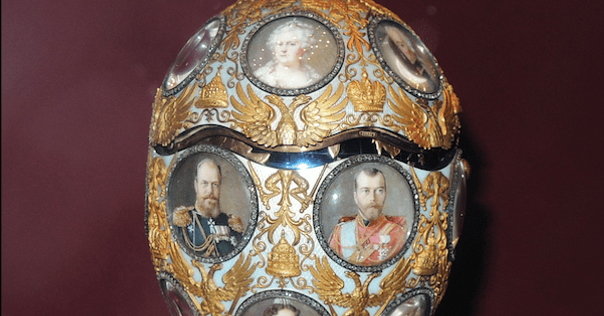 Romanov Tercentenary Egg by Fabergé (Illustration) - World History ...