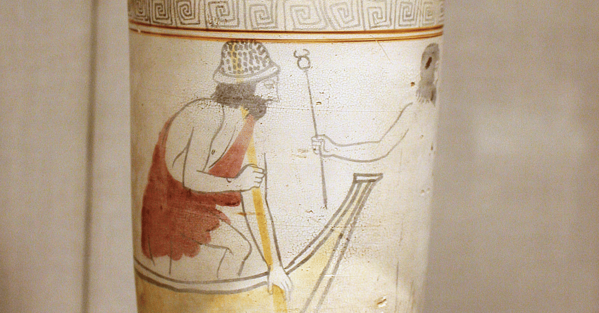 Charon, Encyclopedia - World Attic Detail Lekythos (Illustration) History