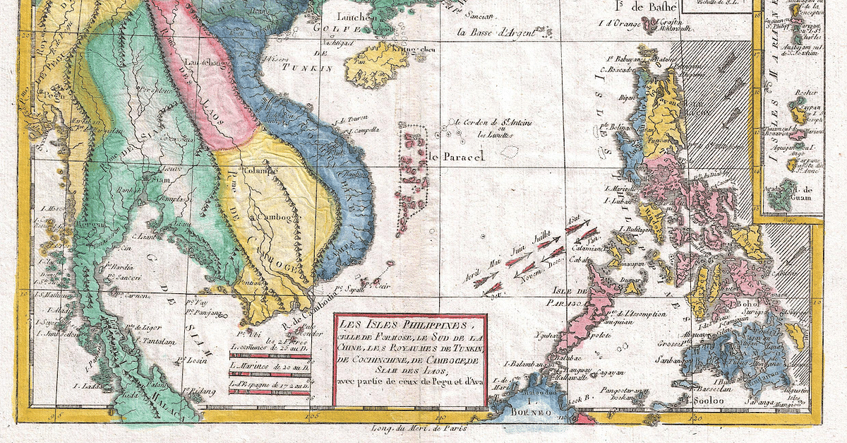 The South China Sea in the 18th Century (Illustration) - World History