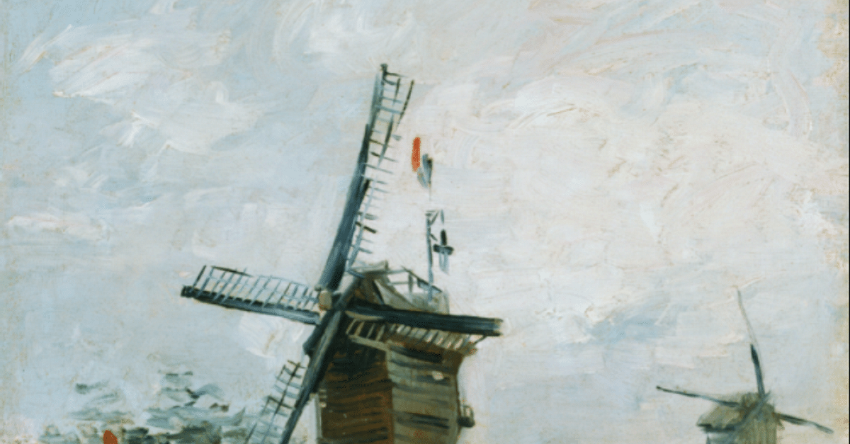 windmill painting van gogh