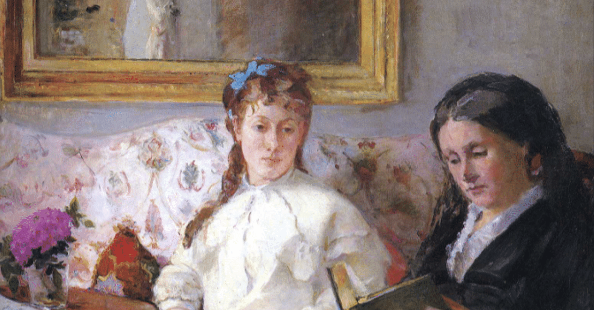 Reading by Morisot (Illustration) - World History Encyclopedia