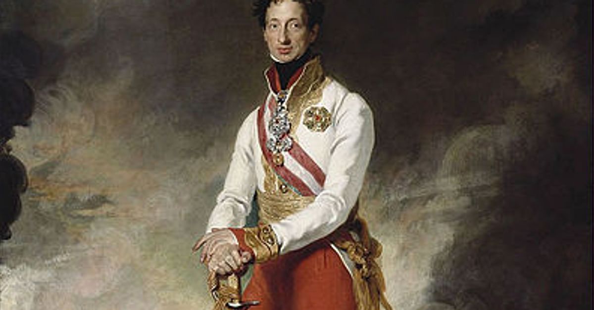 Archduke Charles Of Austria 1819 Illustration World History