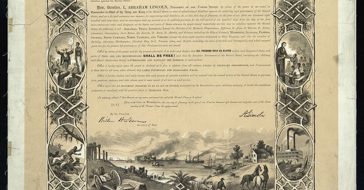 Proclamation of Emancipation (Illustration) - World History Encyclopedia