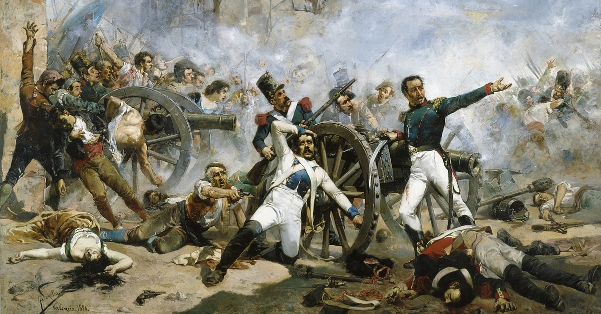 The Death of Pedro Velarde y Santillán during the Dos de Mayo Uprising ...