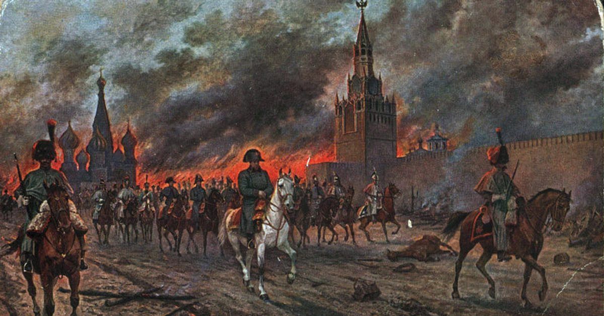 Fire of Moscow, 1812 (Illustration) - World History Encyclopedia